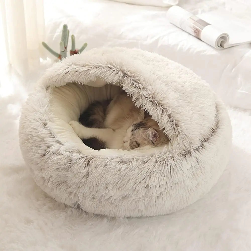 Soft Plush Bed with Cover