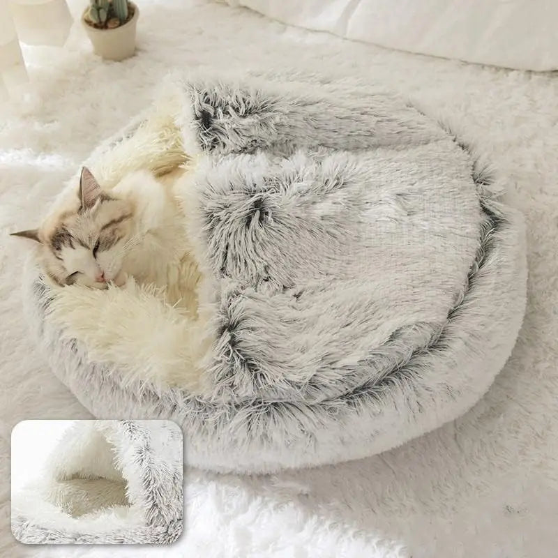 Soft Plush Bed with Cover